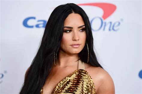 demi leaked|Demi Lovato’s nude photos leak after her Snapchat is。